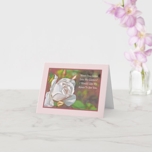 ZU MEINER EHEFRAU, DIE IN SO VIELEN MÖGLICHKEITEN  KARTE (Orchidee)