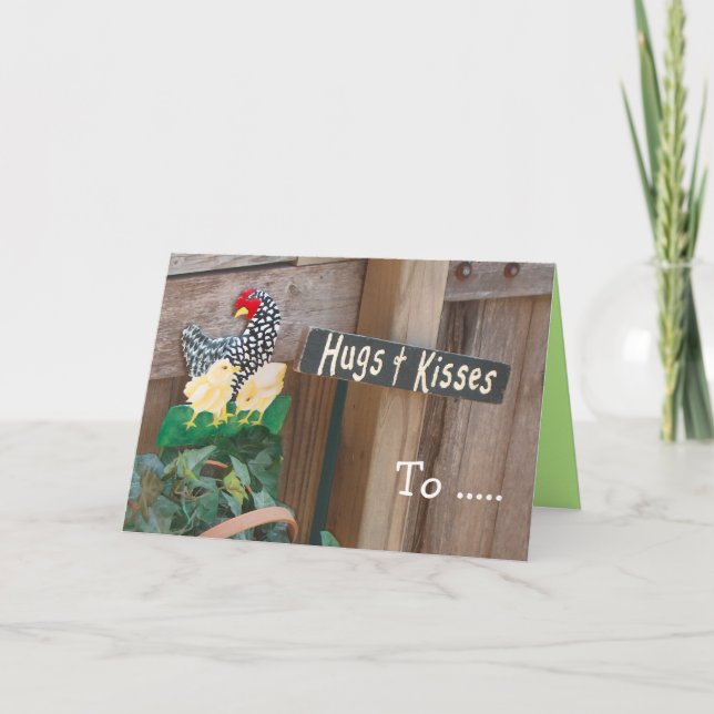 "Zu meiner Ehefrau" Karte der Mutter Tages (Vorderseite)