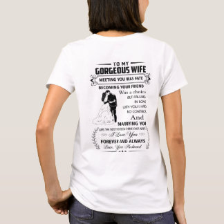 Zu meiner großartigen Ehefrau T-Shirt