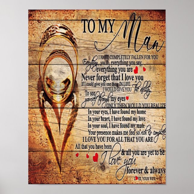 Zu meiner Liebe | Mein Ehemann ist anwesend | Nied Poster (Vorne)