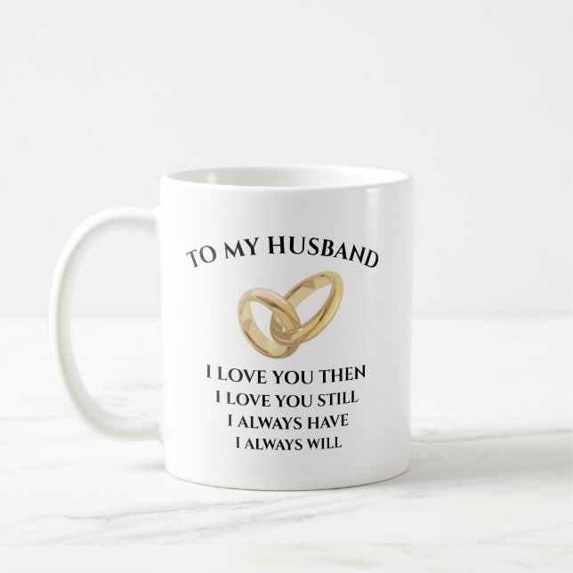 Zu meiner magischen Tasse von Ehemann (Links)