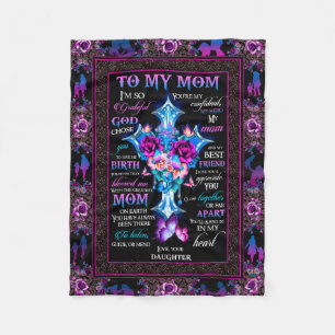 zu meiner Mutter Decke von Son, Decke für Mama