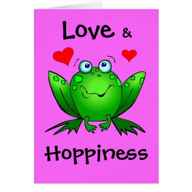 Zu meiner Prinzessin Love Hoppiness Frogs (Vorne)