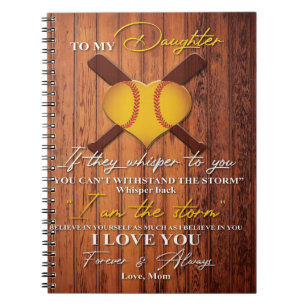 Zu meiner Tochter   Niedlich zu meinem Geschenk Notizblock