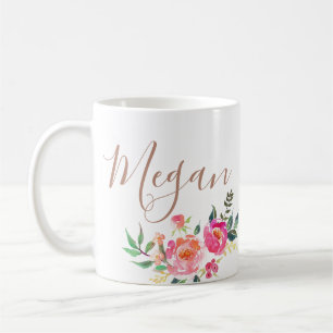 zu mit Monogramm personalisierter Name Kaffeetasse