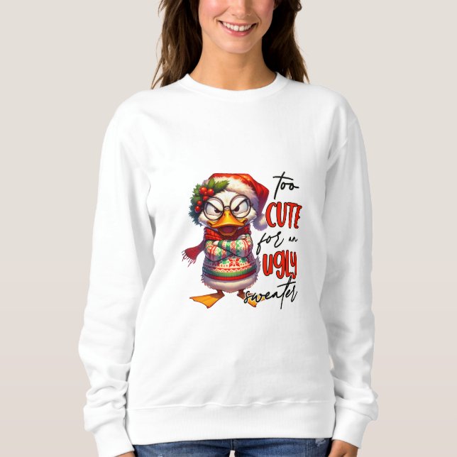 Zu Niedlich für einen üppigen Pullover (Vorderseite)