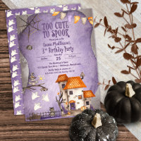 Zu Niedlich, Halloween 3. Geburtstag Party zu spre