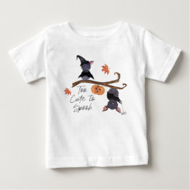 Zu Niedlich, Halloween Watercolor Bats Baby zu spr T-shirt