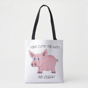 Zu niedlich Schwein-Tasche essen