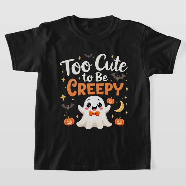 Zu Niedlich, um ein gruseliges, adorable Geisterha T-Shirt (Ablage )