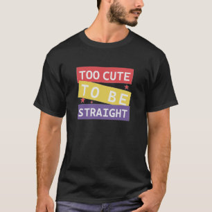 Zu Niedlich, um gerade LGBT-T - Shirt zu sein
