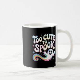 Zu Niedlich, um Ghost Funny Halloween Sprichwort 2 Kaffeetasse