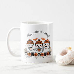 Zu Niedlich, um Halloween-Geister-Tasse zu spreche Kaffeetasse