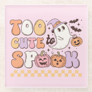 Zu Niedlich, um Halloween zu sprechen Glasuntersetzer