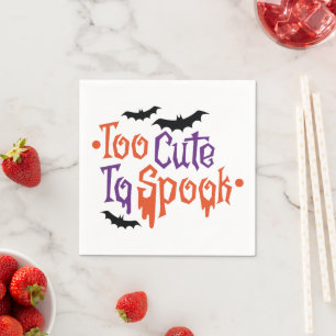 Zu Niedlich, um Halloween zu sprechen Serviette