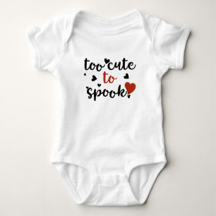 zu niedlich, um Halloween zu verdauen Baby Strampler