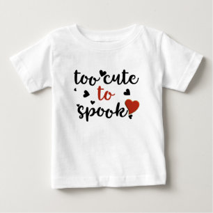 zu niedlich, um Halloween zu verdauen Baby T-shirt