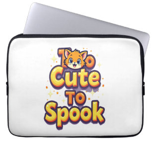 Zu Niedlich, um Katze zu sprechen Laptopschutzhülle