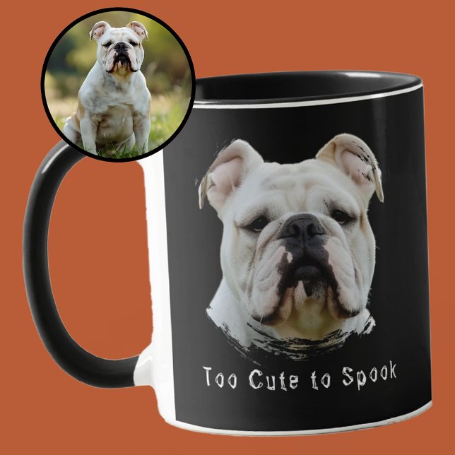 Zu Niedlich, um Personalisiertes Halloween-Foto zu Tasse (Von Creator hochgeladen)