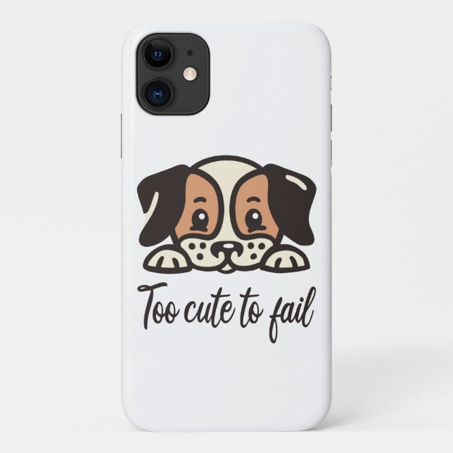 Zu niedlich, um versagen Case-Mate iPhone hülle (Rückseite)