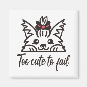 Zu niedlich, um versagen magnet