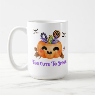 Zu Niedlich, um zu sprechen   Adortable Halloween  Kaffeetasse