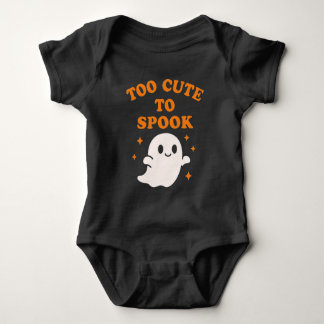 Zu Niedlich, um zu sprechen - Funny Halloween Ghos Baby Strampler