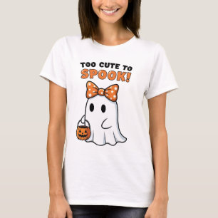 Zu Niedlich, um zu sprechen! Kawaii Ghost Hallowee T-Shirt