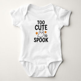 Zu Niedlich, um zu sprechen - Niedliches Halloween Baby Strampler