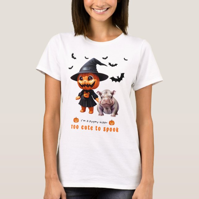 Zu Niedlich zu sprechen - Adorable Halloween Style T-Shirt (Vorderseite)