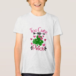 Zu Niedlich zum Pinch - St. Patrick’s Day Fun Tri-Blend Shirt