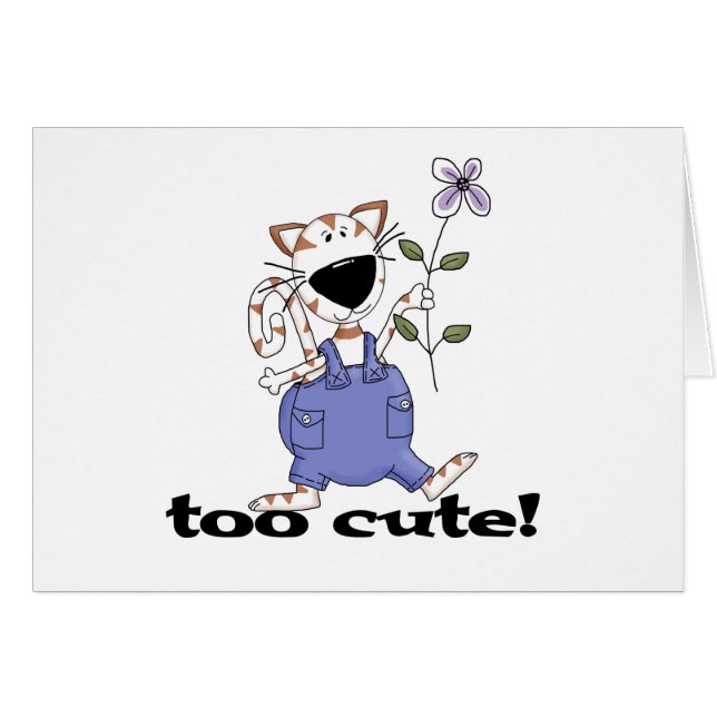 Zu Niedliche Kitty Cat (Vorderseite (Horizontal))