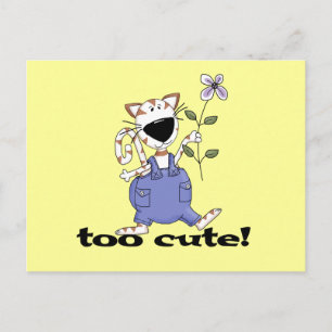 Zu Niedliche Kitty Cat Tshirts und Geschenke Postkarte