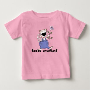 Zu niedliche Kitty-Katzen-T-Shirts und Geschenke Baby T-shirt