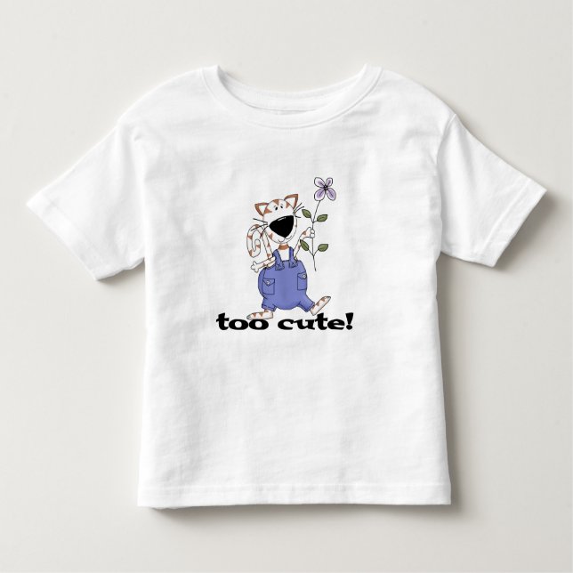Zu niedliche Kitty-Katzen-T-Shirts und Geschenke Kleinkind T-shirt (Vorderseite)