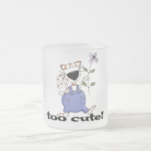 Zu niedliche Kitty-Katzen-T-Shirts und Geschenke Mattglastasse