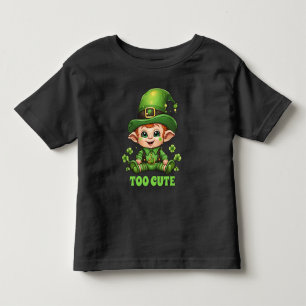 Zu Niedlicher Baby Leprechaun St. Patrick's Day! Kleinkind T-shirt