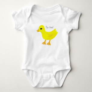 Zu Niedlicher Rubber Ducky Baby T - Shirt