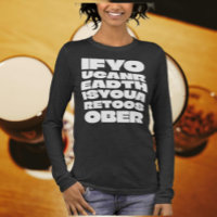 Zu nüchternes Langschlauch-Shirt