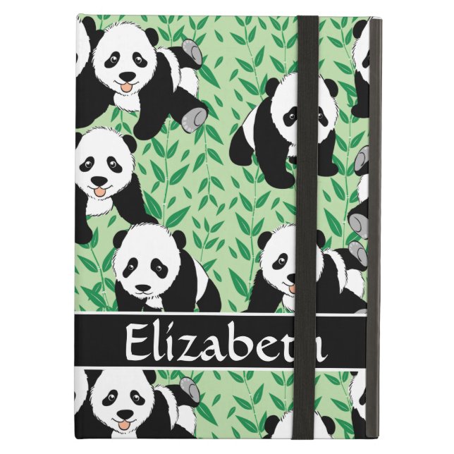 Zu personifizieren Panda-Bärn-grafisches Muster (Vorderseite Geschlossen)