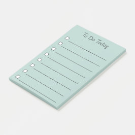 Zu - Post-Itanmerkungen heute tun Post-it Klebezettel