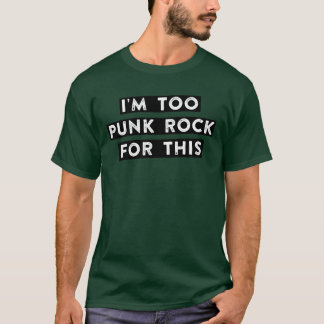 zu Punkrock für diesen Freund T-Shirt
