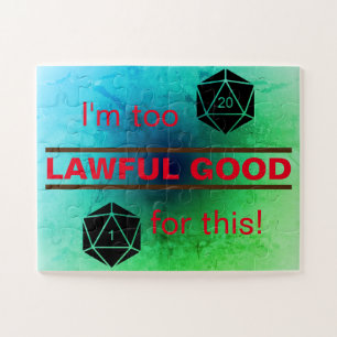 Zu rechtschaffenes gutes Rätsel Puzzle