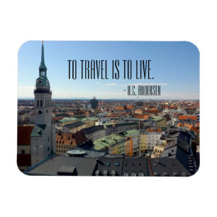Zu reisen magnet