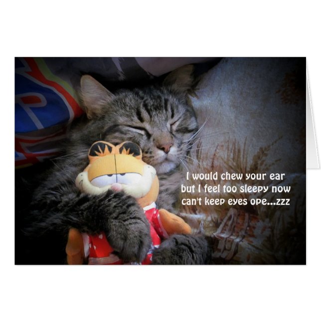 zu schläfrig haiku (Vorderseite (Horizontal))