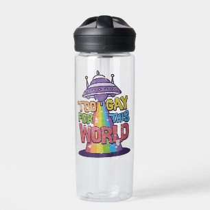 Zu schwul für diese Welt: Funny LGBT macht UFO Trinkflasche