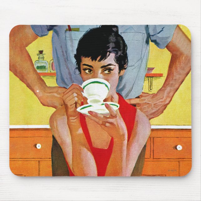 Zu spät bilden mousepad (Vorne)