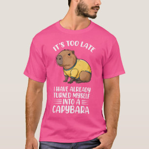 Zu spät habe ich mich schon in ein C verwandelt T-Shirt