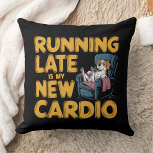 Zu spät läuft mein neuer Cardio Kissen