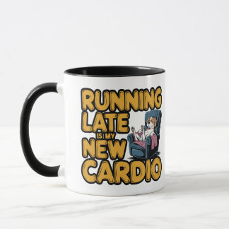 Zu spät läuft mein neuer Cardio Tasse